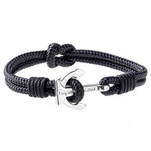 Carica l'immagine nel visualizzatore di Gallery, Wind Passion Bracciale Large ( Wrist size: 17.5 - 19.4 cm ), Black pearl - Ilgrandebazar