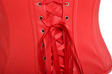 Carica l'immagine nel visualizzatore di Gallery, MISS MOLY Donna Corsetto di S/IT40~42(Bust84~90 Waist65~71), Rosso(cerniera) - Ilgrandebazar
