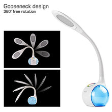 Carica l'immagine nel visualizzatore di Gallery, WILIT T3 Lampada da Tavolo LED, Scrivania con a collo Bianca - Ilgrandebazar