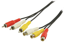 Carica l'immagine nel visualizzatore di Gallery, Valueline 3 x RCA 5m m/f - Ilgrandebazar