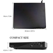 Carica l'immagine nel visualizzatore di Gallery, LONPOO Lettore DVD Compatto 1~6 Regione Libera (Porto HDMI, USB, RCA, MIC,... - Ilgrandebazar