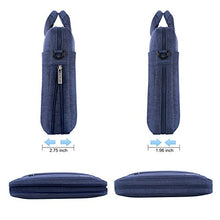 Carica l'immagine nel visualizzatore di Gallery, MOSISO Laptop Borsa a Spalla Compatibile con 13-13,3 Pollici, Blu Navy