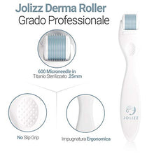 Carica l'immagine nel visualizzatore di Gallery, Jolizz Dermaroller - Strumento per Microdermabrasione con 4 Testine 0.25mm... - Ilgrandebazar