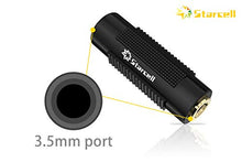 Carica l'immagine nel visualizzatore di Gallery, Legge 2 pezzi Flashed audio 3.5 mm stereo TRS jack accoppiatore femmina... - Ilgrandebazar