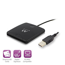 Carica l'immagine nel visualizzatore di Gallery, Ewent EW1052 Lettore di smart card USB SmartCard Reader, Plug &amp; Play, USB...