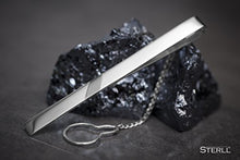 Carica l'immagine nel visualizzatore di Gallery, STERLL - Set di gemelli e fermacravatta in argento Sterling 925, regalo...