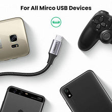 Carica l'immagine nel visualizzatore di Gallery, UGREEN Cavo Micro USB 2 Pezzi, in Nylon Supporta 0.5M - Ilgrandebazar