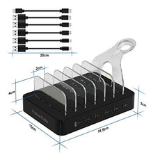 Carica l'immagine nel visualizzatore di Gallery, ValueTalks Stazione di Ricarica con 6 USB Porte Caricatore Base 6 - Ilgrandebazar