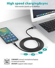 Carica l'immagine nel visualizzatore di Gallery, Nimaso Cavo USB C [2 Pezzi: 2m + 2m], Type-C Ricarica Rapida e... - Ilgrandebazar