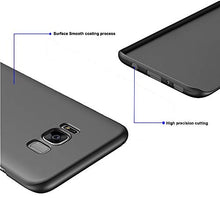 Carica l'immagine nel visualizzatore di Gallery, EIISSION Samsung Galaxy S8 (5.8") Custodia, Ultra Sottile Che Cade Nero - Ilgrandebazar