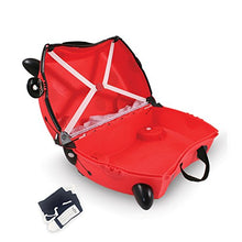 Carica l'immagine nel visualizzatore di Gallery, Trunki Valigia Cavalcabile Per Bambini: 46 x 20.5 x 31 cm, Rosso Coccinella