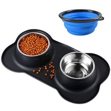 Carica l'immagine nel visualizzatore di Gallery, Bonve Pet Ciotole per Cani Gatti, 2 Pack 400ml ciotole cani e gatti - Ilgrandebazar