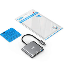 Carica l'immagine nel visualizzatore di Gallery, ICZI Adattatore USB C HDMI 4K, 3 in 1 Hub Type-C 2.0, 3.0 3 1