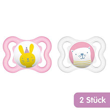 Carica l'immagine nel visualizzatore di Gallery, MAM 66667422 - Air, Ciuccio in silicone 0-6 mesi, bambina - Ilgrandebazar