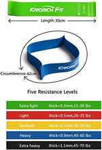 Carica l'immagine nel visualizzatore di Gallery, Kivorich Fit Elastici Fitness, Banda Elastica Fasce Elastiche di Resistenza...