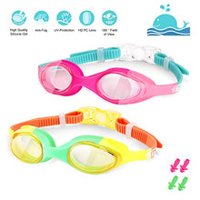 Carica l'immagine nel visualizzatore di Gallery, Occhialini da Nuoto per Bambini - Piscina Bambino 2 PACK