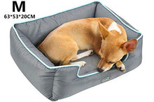 Carica l'immagine nel visualizzatore di Gallery, Cuccia per Cani Sfoderabile Cuscino Rettangolare in M( 63×53 cm), Grigio
