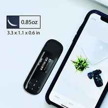 Carica l'immagine nel visualizzatore di Gallery, Walkercam M1 Lettore MP3 USB con radio FM, supporto per lettore musicale Nero