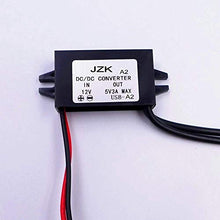 Carica l'immagine nel visualizzatore di Gallery, JZK Auto convertitore trasformatore di Potenza DC 12V a 5V / 3A convertitore...