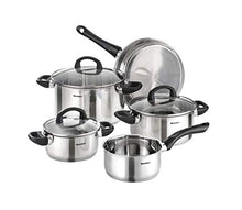Carica l'immagine nel visualizzatore di Gallery, Karcher Set di Pentole Mia Include Coperchi in Vetro, Adatto ai Piani a... - Ilgrandebazar