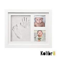 Carica l'immagine nel visualizzatore di Gallery, KOLIBRII-print Me, Cornice Impronte Neonato, Kit Impronta Mani E Piedi... - Ilgrandebazar