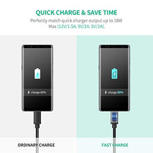 Carica l'immagine nel visualizzatore di Gallery, UGREEN Cavo Micro USB Ricarica Rapida 2.4A, in Nylon 1M, Nero - Ilgrandebazar