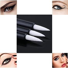 Carica l'immagine nel visualizzatore di Gallery, 100 Pennello per eyeliner monouso, spazzole Eyeliner， pennelli da ciglia...