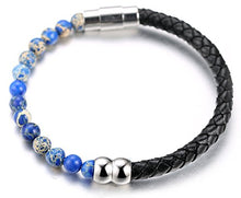Carica l'immagine nel visualizzatore di Gallery, Halukakah ● Saluto Il Terra ● Bracciale Mare(pietra Imperiale Blu) - Ilgrandebazar