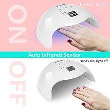 Carica l'immagine nel visualizzatore di Gallery, NAVANINO Lampada UV LED, Può Curare Rapidamente i Raggi Gel gel... - Ilgrandebazar