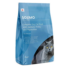 Carica l'immagine nel visualizzatore di Gallery, Amazon Brand - Solimo - Complete Dry Cat Food - Salmon, Tuna and 3 kg - Ilgrandebazar