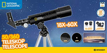 Carica l'immagine nel visualizzatore di Gallery, Telescopio 50/360 National Geographic