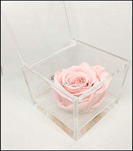 Carica l'immagine nel visualizzatore di Gallery, AA 1065 Cubo Rosa Stabilizzata rosa 6cm 6x6x6 profumata, Il con una... - Ilgrandebazar