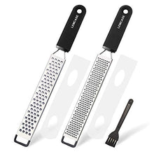 Carica l'immagine nel visualizzatore di Gallery, LEMCASE Zester, Grattugia in Acciaio Inox - Formaggio, Limone, Verdura -... - Ilgrandebazar