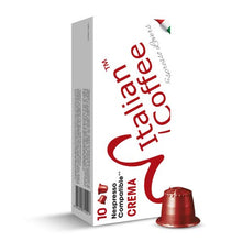 Carica l'immagine nel visualizzatore di Gallery, 200 capsule ItalianCoffee Caffè Crema compatibili Sistemi Nespresso* (10...