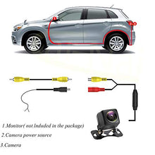 Carica l'immagine nel visualizzatore di Gallery, System Rear View Reverse Parking Vehicle Backup Camera Car Night Vision...