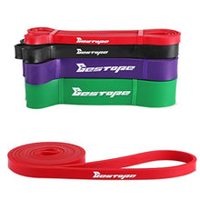 Carica l'immagine nel visualizzatore di Gallery, POWER GUIDANCE  Bestope Bande Elastiche Fitness,Fasce di Rosso (1 Pezzi)