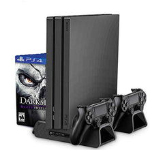 Carica l'immagine nel visualizzatore di Gallery, RegeMoudal PlayStation Supporto Verticale per PS4 Pro/ Slim/ PS4,con Nero