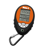 Carica l'immagine nel visualizzatore di Gallery, Dmax Mobile 6 in 1 Stazione Meteo, Nero/Arancione, 9.2 x 6 x 2 cm - Ilgrandebazar