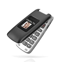 Carica l'immagine nel visualizzatore di Gallery, Easyfone Prime A1 3G Telefono Cellulare a Conchiglia per Anziani, Nero - Ilgrandebazar
