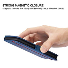 Carica l'immagine nel visualizzatore di Gallery, HHUIWIND Custodia Samsung Galaxy M31 + Pellicola M31, Striscia-Blu
