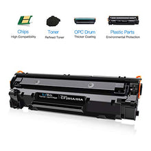 Carica l'immagine nel visualizzatore di Gallery, LxTek Compatibile Toner CE285A 85A Sostituzione per HP 2 Nero