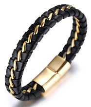 Carica l'immagine nel visualizzatore di Gallery, Halukakah Bambini ● Onore Junior ● Bracciale Ragazzo Maschio in Vera Pelle... - Ilgrandebazar