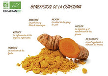 Carica l'immagine nel visualizzatore di Gallery, FRISAFRAN - Curcuma in polvere biologica (150Gr) 150Gr