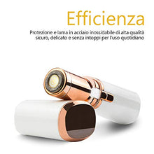 Carica l'immagine nel visualizzatore di Gallery, Epilatore Viso per Peli Facciali Donna Flawless, Rasoio Trimmer...