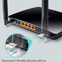 Carica l'immagine nel visualizzatore di Gallery, TP-Link TL-MR6400 Router 4G LTE Wireless ,300Mbps, Porta LAN/WAN, Senza... - Ilgrandebazar