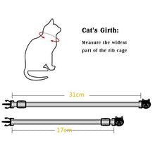 Carica l'immagine nel visualizzatore di Gallery, Set da 6 Collare Gatto o Piccolo Cane Sicurezza Riflettenti Rimovibili... - Ilgrandebazar
