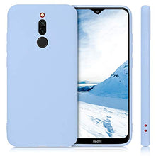 Carica l'immagine nel visualizzatore di Gallery, kwmobile Cover Compatibile con Xiaomi Redmi 8 - Custodia in blu chiaro matt