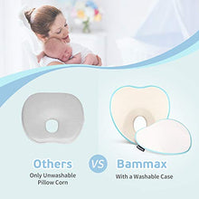 Carica l'immagine nel visualizzatore di Gallery, Bammax Cuscino Neonato Plagiocefalia Sfoderabile per la Bianco - Ilgrandebazar