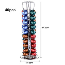 Carica l'immagine nel visualizzatore di Gallery, Porta Capsule Girevole Caffe Nespresso Dispenser- 40 Posti Full, Nespresso-40 - Ilgrandebazar