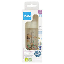 Carica l'immagine nel visualizzatore di Gallery, MAM Feel Good Glass Bottle (260 ml, Unisex) 260 Unisex. - Ilgrandebazar